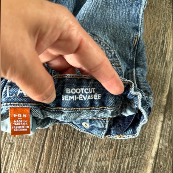 The Children Place Baby Boy Bootcut Jeans,
9-12M - Picture 3 of 6